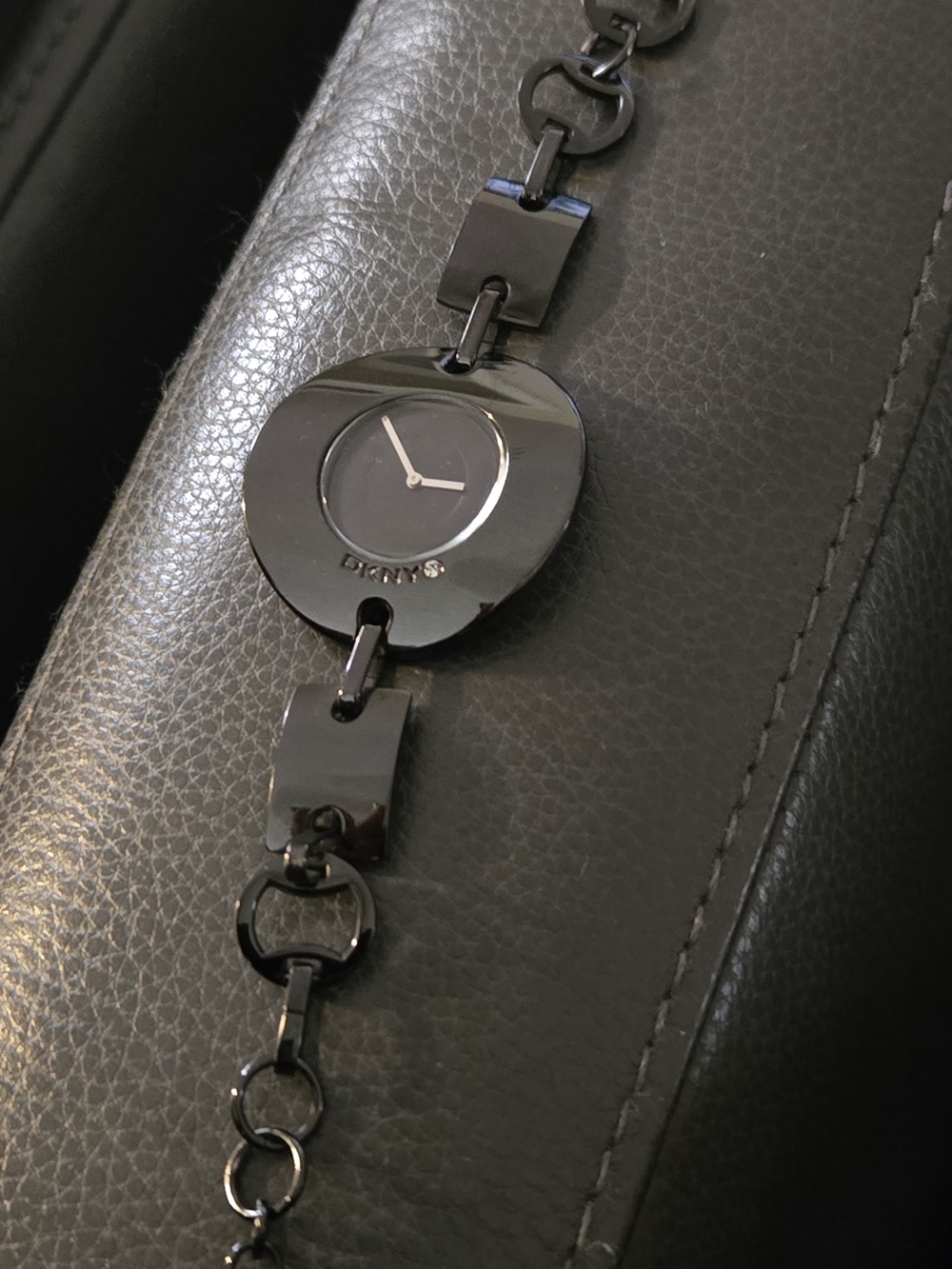 DKNY Black Link Bracelet Watch